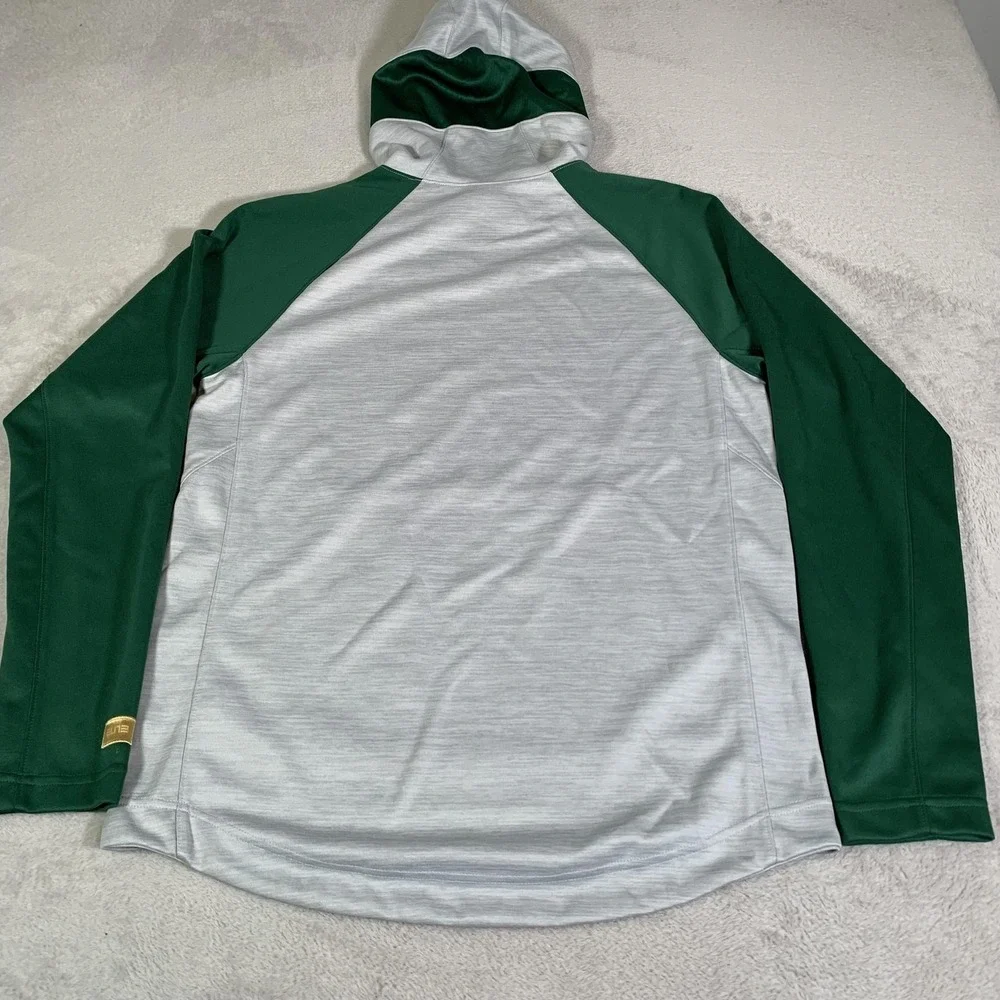 Baylor Bears Sweatshirt Hoodie Mens Medium Gray NCAA Basketball‎ Nike Dri-FIT